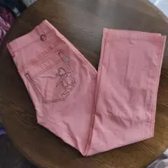 今日だけの価格！【美品】ペンギン刺繍ゴルフウェアパンツ ピンク ９号