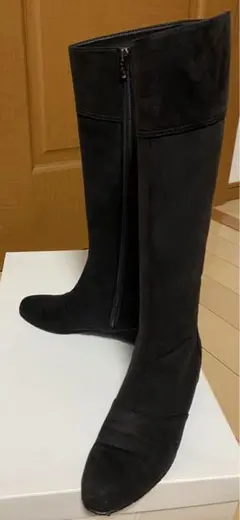☆試着のみ 美品 銀座 かねまつ 防水 ブーツ 24cm ゴアテックス ☆