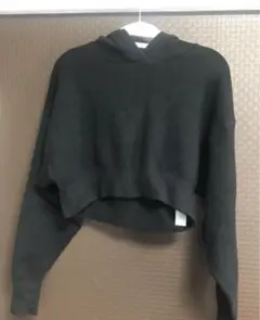 期間限定お値下げZARA フード付きショート丈パーカー