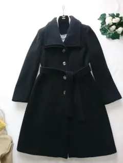 【美品】Calvinklein 高級ベルテットコート 20万*フェラガモ