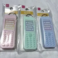 【DAISO】ガラケーキーホルダー 3種 TikTok 推し活 メンバーカラー