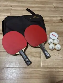 BUTTERFLY X STAR Mizuno 卓球ラケット2本セットボール4個