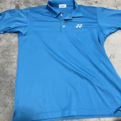 YONEX 青 ポロシャツ Lサイズ
