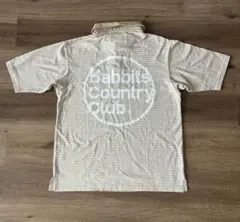 Rabbit Country Club ポロシャツ ベージュストライプ 2025年最新】ラビットカントリークラブの人気アイテム - メルカリ