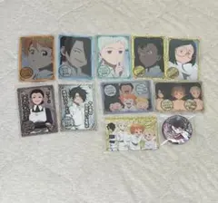 約ネバ メタルカード 缶バッジ セット