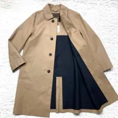極美品　マッキントッシュ　ステンカラーコート　ゴム引き　フォックスブラザーズ　L MACKINTOSH】【NEW DUNKELD】ゴム引き
