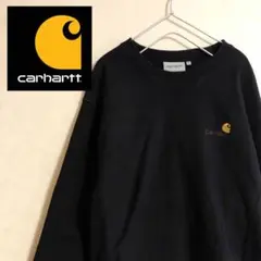 【コムドットゆうた着用】carhartt WIP スウェット 刺繍ロゴ 希少