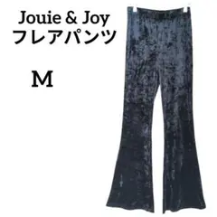 フレアパンツ✨️Jouie & Joy 【M】ブラック ベルベット素材