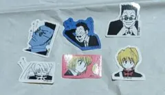 匿名　HUNTER×HUNTER 冨樫義博展 フレークシール クラピカ レオリオ
