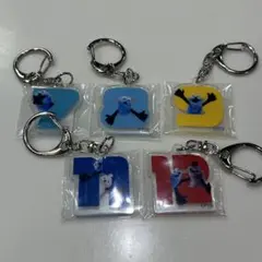 パペットスンスン　ナンバーアクリル　キーホルダー