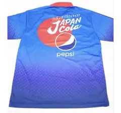 サントリー　ペプシコーラ　プリント　ポロシャツ　L