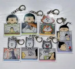 まめきちまめこ　ニートの日常　アクリルキーホルダー　7種