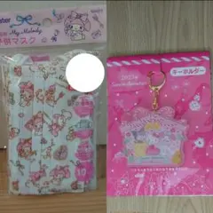 マイメロ　マスク　不織布　サンリオ　マイメロディ　イング　レトロ　リズリサ