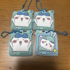 ハチワレ ラバーキーホルダー