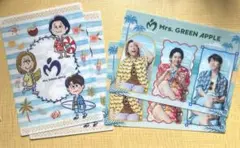 ミセスグリーンアップルオリジナルビジュアルシート　各種2枚 計6枚