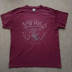 GILDAN ウルトラコットン Tシャツ L バーガンディ