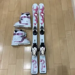 子供用スキー板、ブーツ(アトミック110 、ブーツ23)