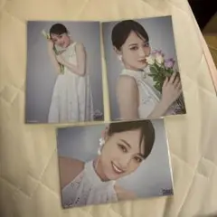山下美月 卒業記念 生写真 3枚セット
