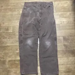 32×30 ディッキーズ　ペインターパンツ ブラウンダック