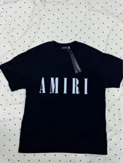 AMIRI 黒 Tシャツ ロゴプリントM