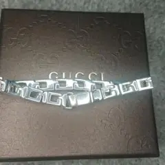 超希少 GUCCI Gロゴ ブレスレット ヴィンテージ