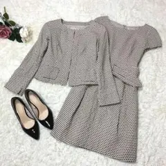 シビラ ノーカラージャケット ワンピース M