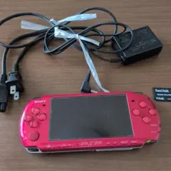 PSP本体　レッド　ジャンク品