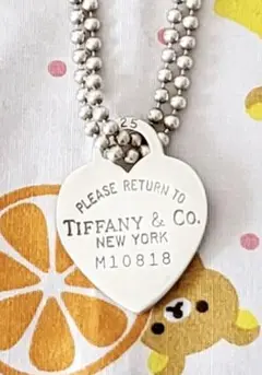 ⏰【☆購入意思ナシいいね!不要☆】TIFFANYu0026CO.★ハート ネックレス