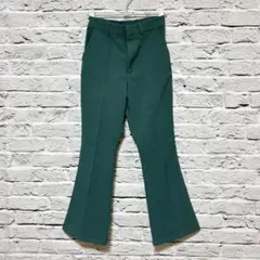 美品✨GRL【グレイル】緑色 フレアパンツ スラックス レディース【Ｓサイズ】