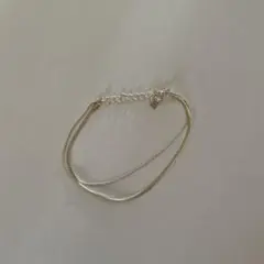 ROBIN MAY シルバーチェーンブレスレット