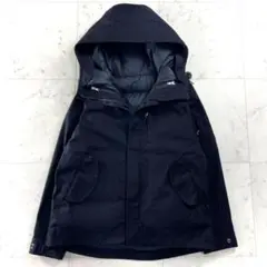 美品♪アーバンリサーチドアーズ ダウンライナー マウンテンパーカー ネイビー