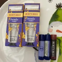 BURT’S BEE ハンドクリーム2本とリップクリーム1本