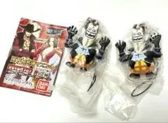 未開封　未使用　ワンピース　王下七武海マスコット　ゲッコーモリア　2点セット