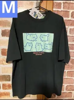 お文具といっしょ　tシャツ M ネコ アベイル