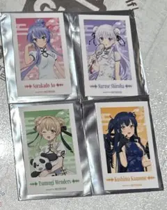 summer pockets GIGO フォト風カード　4人セット