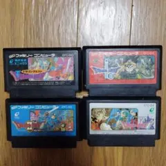 ドラゴンクエスト　ファミコンソフト 4本セット