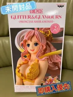 ワンピース　GLITTER＆GLAMOURS しらほし　フィギュア