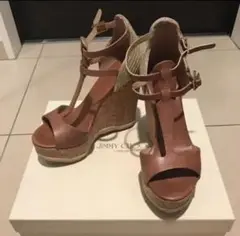 Jimmy Choo ウェッジソールサンダル