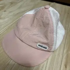 プティマイン メッシュキャップ 帽子　ピンク 52