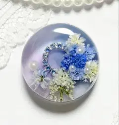 すず☆らん様ご専用です355可憐な♡レジンヘアゴム ダークブルー〜パープル