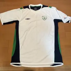 【美品】アンブロ　アイルランド　サッカーユニホーム　Ｌ