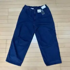 ユニクロC UNIQLO:C ワイドパラシュートパンツ デニム ブルー XL