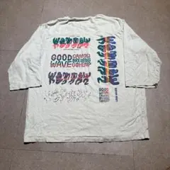 Go hemp ロンt 長袖tシャツ　七分丈　ベージュ　ヘンプ　麻　M