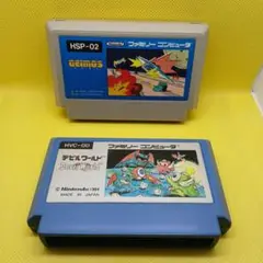 ファミコン　ゲイモス他　ソフトのみ　２本セット　動作品