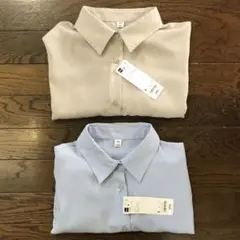 GU ドレープシャツ