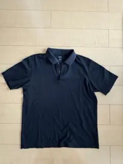 UNIQLO ブラック ポロシャツ XL