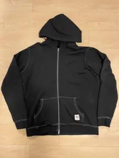STUSSY 23aw DOUBLE FACE LABEL ZIP HOODIE