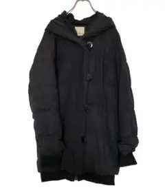 【moussy】 マウジー 『2』 中綿コート ジャケット 黒