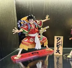 POP【新品】未開封　KABUKI EDITION 再演 ルフィ　黒色着物 KABUKI SAIEN ルフィ 歌舞伎ルフィ pop 再演 黒 - メルカリ