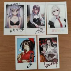 カドコミ　インスタントフォトカード　チェキ　ゲーマーズ特典　イラストカード